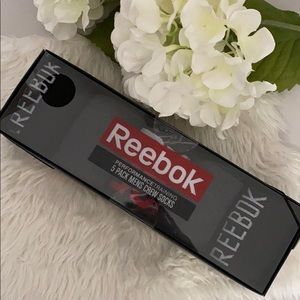 Reebok mens crew socks NEW !